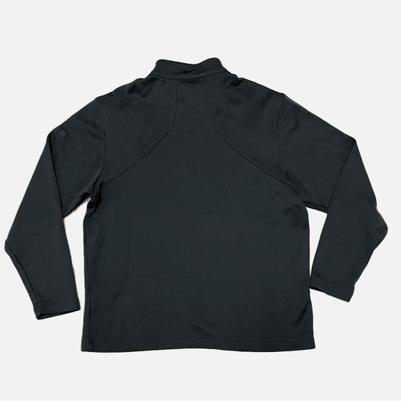Nike Golf Black 1/4 Zip Pullover Sweatshirt Size Large - Picture 2 of 4